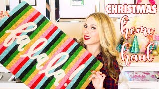 Christmas Home Decor Haul | Target, Pier1, Marshalls!