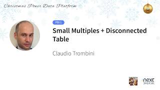 Claudio Trombini - Small Multiples + Disconnected Table