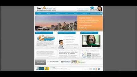 Help4Access.com - Microsoft Access Premium Support Services - INTRO