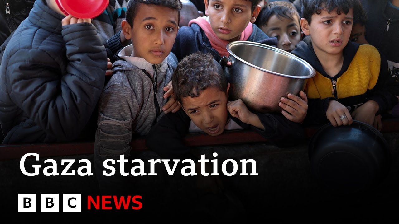 ⁣Evidence that Israel is using starvation as weapon of war in Gaza says UN  | BBC News