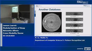 PRS Winter 2019/20 Weilin Fu - Lesson Learnt: Modularization of Deep Networks 4 Cross-Modality Reuse