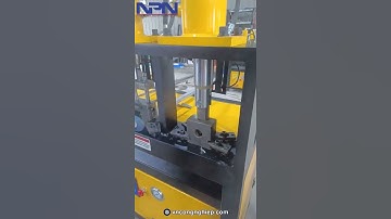 Cắt ngàm ống tự động trên máy đột dập thủy lực #Transfer