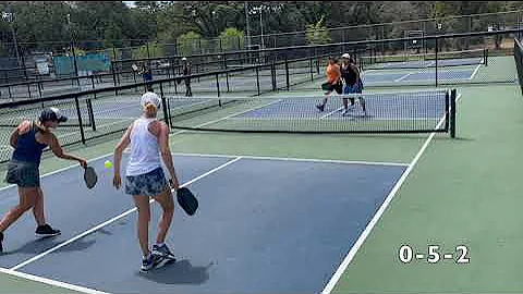Rusch Pickleball Practice Games with Julie H.