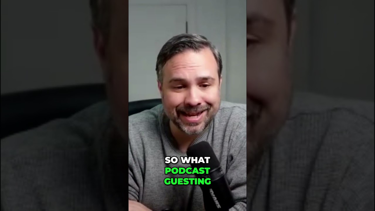 Don't Wait To Start Podcasting! Guesting Is The Easy Way In #shorts