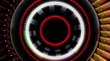 colorful techno visuals