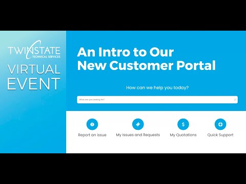 Customer Portal Training with Halo - Twin State Technical Services