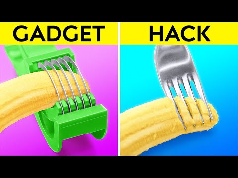 COOKING GADGETS VS DIY HACKS || Fancy Tools & Smart Tricks! Cheap Crafts for the Kitchen by 123 GO!