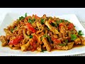 مقلقل اللحم بالطريقه اليمنيه لحم صغار Yemeni Veal Stir Fry Recipe