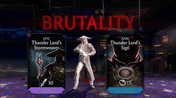 RAIDEN BRUTALITY FULL GAMEPLAY - MORTAL KOMBAT MOBILE