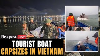 LIVE: At least 38 Dead and Several Missing as Boat Capsizes in Vietnam’s Ha Long Bay | Storm Wipha
