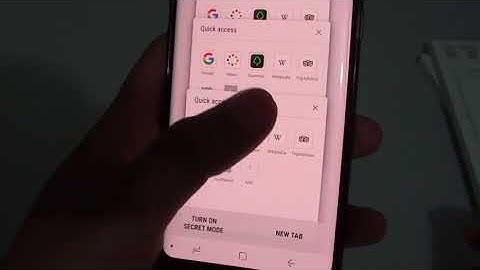 Samsung Galaxy S8: How to Close Off All Internet Page Tabs at Once
