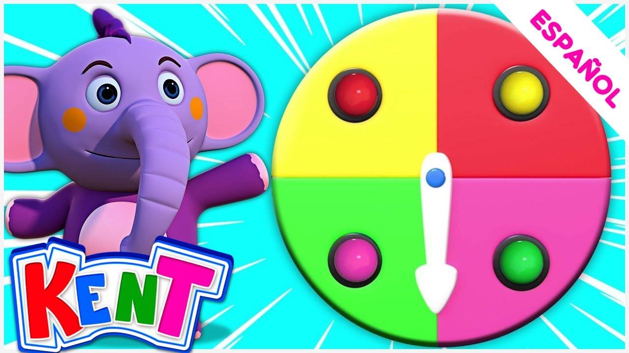 Kent el Elefante | Ruleta de colores con Kent - Aprendizaje Infantil