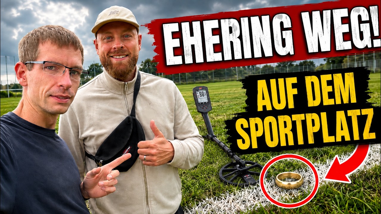 Ehering beim Fußball verloren – 30 Leute suchten vergeblich!