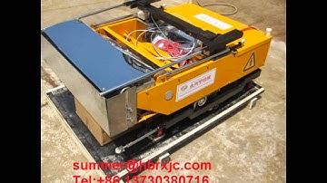 ZB Automatic rendering machine / Wall plastering machine