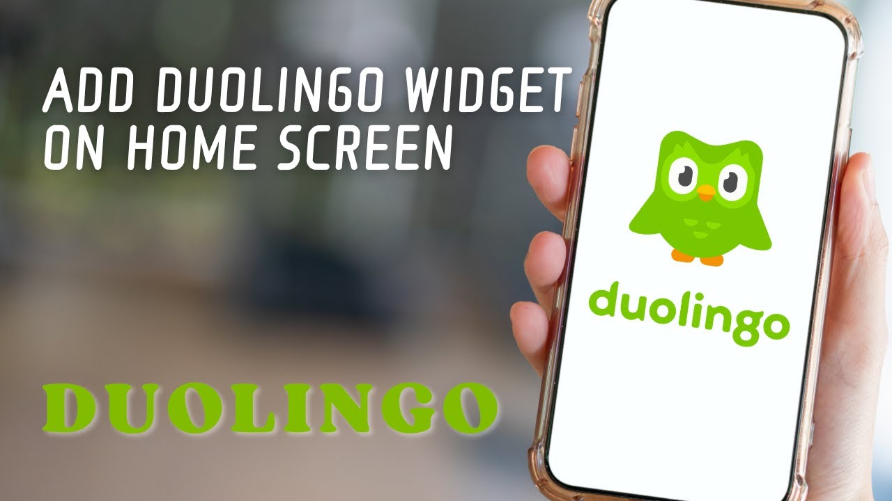 How To Add Duolingo Widget On IPhone Home Screen YouTube
