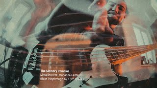 METALLICA feat. Marianne Faithfull - THE MEMORY REMAINS (Bass Playthrough by Klym Lysiuk)