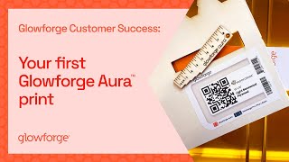 Glowforge Customer Success: Your first Glowforge Aura print