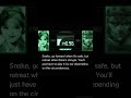 Mei Ling said: "Rashness brings success to few..." #proverbs #metalgearsolid #mgs