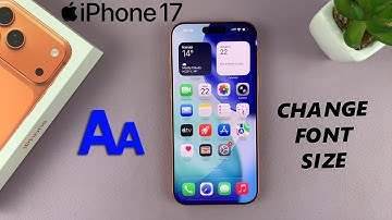How To Adjust Font Size On iPhone 17 / 17 Pro