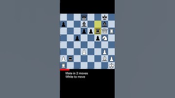 0271. Subscribe for daily chess puzzle! Mate in 2 puzzle