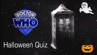 Doctor Who Halloween Quiz (Classic)