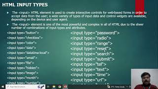 HTML Forms |Software Development Practices| Dr. N. Ramshankar, ASP/CSE, RMDEC Html Forms Software Development Practices Dr N Ramshankar Asp Cse Rmdec