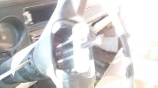 Steering wheel puller demo