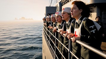 "Onmogelijk om ze te verslaan!" — Duitse vrouwelijke krijgsgevangenen beefden toen ze voor het ee...