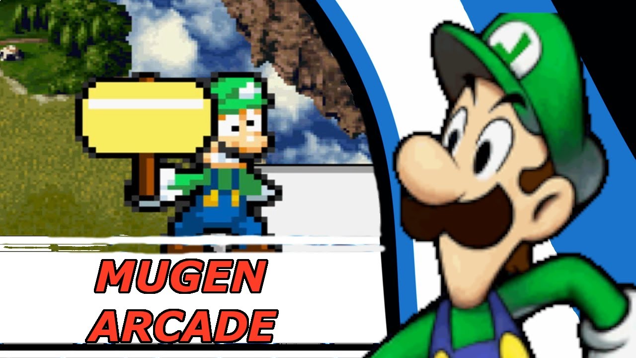 Режим Mugen Arcade с Super Better Luigi V4.0