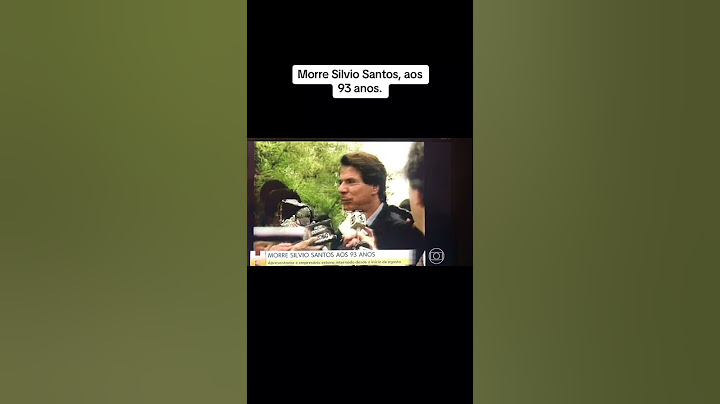URGENTE: MORRE O APRESENTADOR SILVIO SANTOS AOS 93 anos! Deixará saudades.