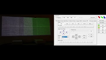 GEOBOX tutorial (French) Warping, edge blending, black level uplift demo