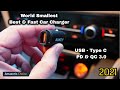 AUKEY - Best & Fast Dual Port, Car Charger Adapter with PPS & QC 3.0 Charging Solutions!