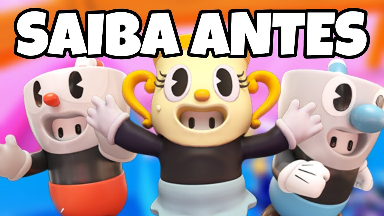 Fall Guys Skin Pacote Cuphead vem Com a Cálice, Pacote do Doom Retorna, e Vários Shows Estão Por Vir