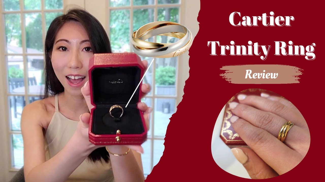 Cartier Trinity gold ring