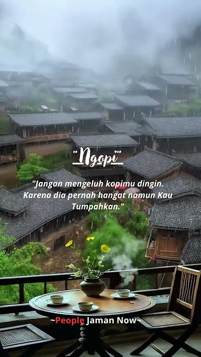 'Ngopi' #shorts #katakata #kopi #ngopi #quotes