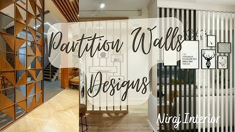 CNC cutting partition wall design idea Niraj Interior