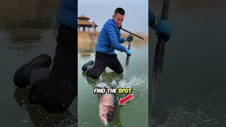 Fishing In The Frozen Lake