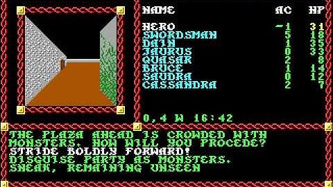 Review of AD&D Pool of Radiance - Part 4/5