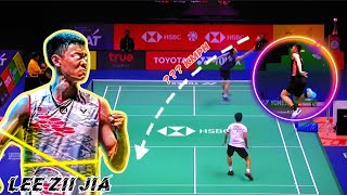 Backhand Smash  Lee Zii Jia Signature Skill | The King of Backhand Smash