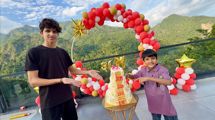 34 Million Celebration 😍 Surprise Mil Gaya