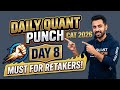 Daily Quant Punch Day 8 | CAT 2026 Preparation | Algebra for CAT 2026 | CAT Quant Preparation