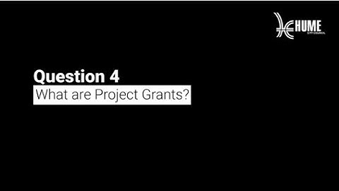 Community Grants - Project Grants