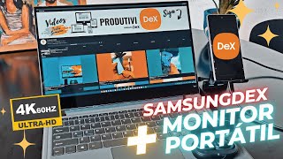 SETUP PORTÁTIL SAMSUNG DEX COM LAPDOCK UPERFECT X PRO 4K