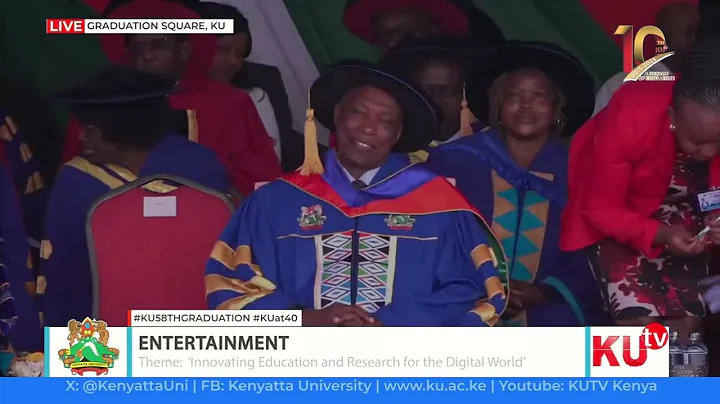 KU Choir Stuns with Spectacular Performance at the 58th Graduation Ceremony