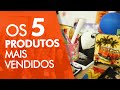 OS 5 PRODUTOS MAIS VENDIDOS NA SUBLIMAÇÃO | ESCOLA PhD