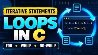Full Iterative Statements (Loops) in C Programming | For Loop, While Loop & Do-While Loop News