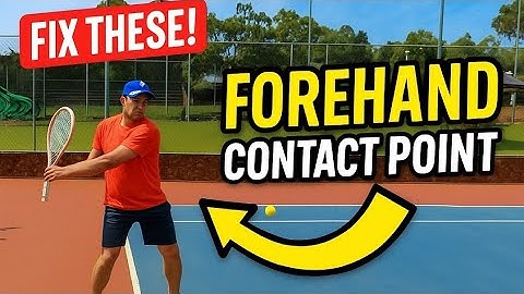 Fix Your Forehand Contact Point NOW (Most Players Get This Wrong!)