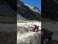 Looking for some snow crawling high in the mountains. #rc #fyp #nature #asmr #relaxing #mountains