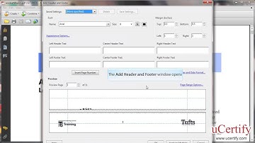 adobe acrobat 9 professional how to use headers and footers demo