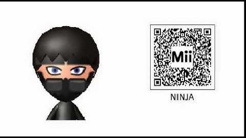 Frezhor - Mii maker - Ninja - QR Code Free giveaway - (3DS/Wii U/2DS/3DS XL) Nintendo Switch?